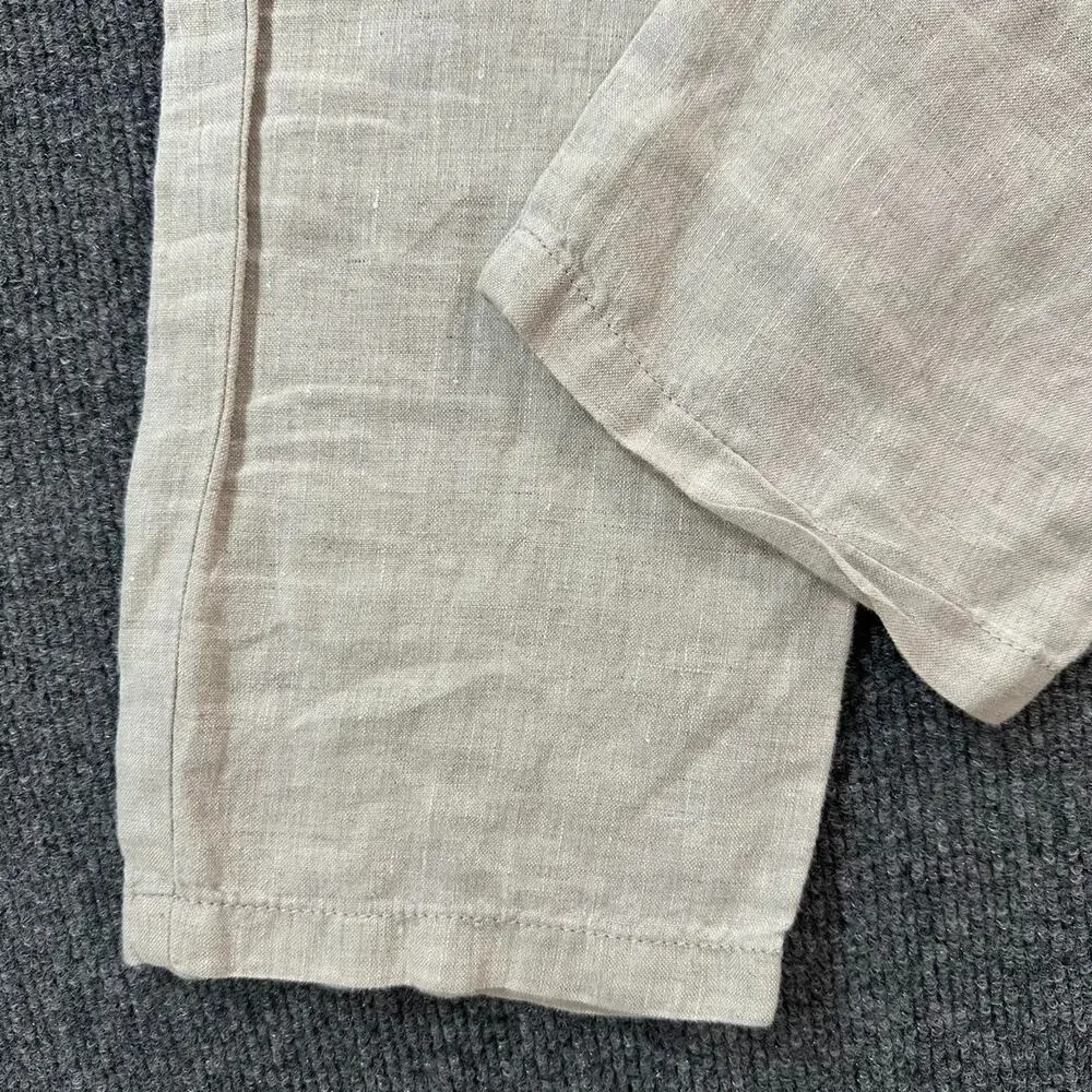 H&M Men’s Linen Pants Natural Fiber Lightweight Breathable Loose Trousers 36R